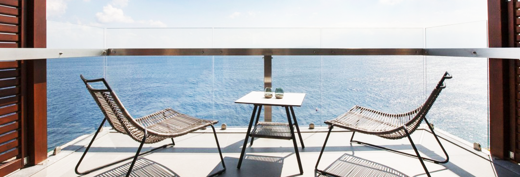 Agios Nikolaos sea view from balcony